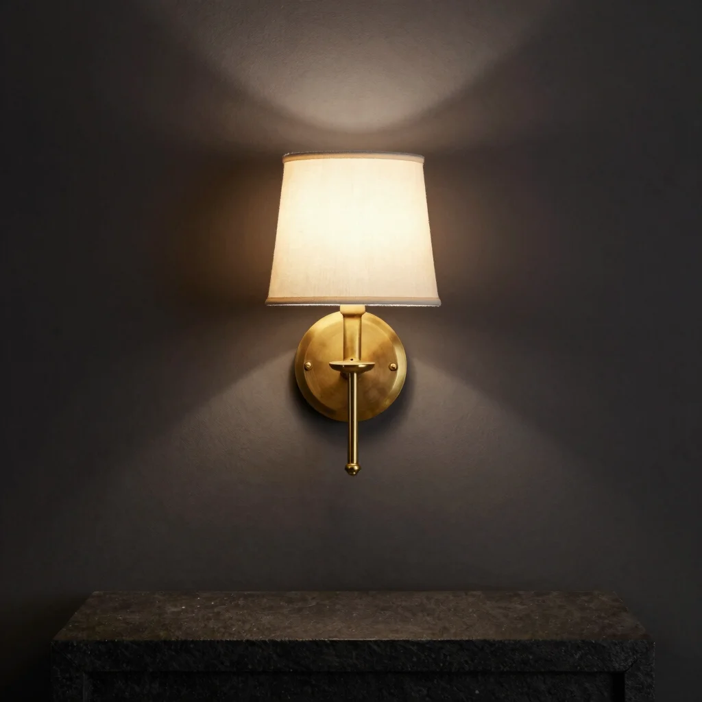 Vesper Brass Sconce